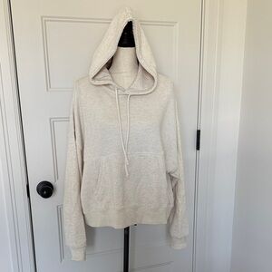NWOT Aerie Textured Cropped Sweatshirt